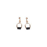 Hermes Boucles D'Oreilles PM Noir